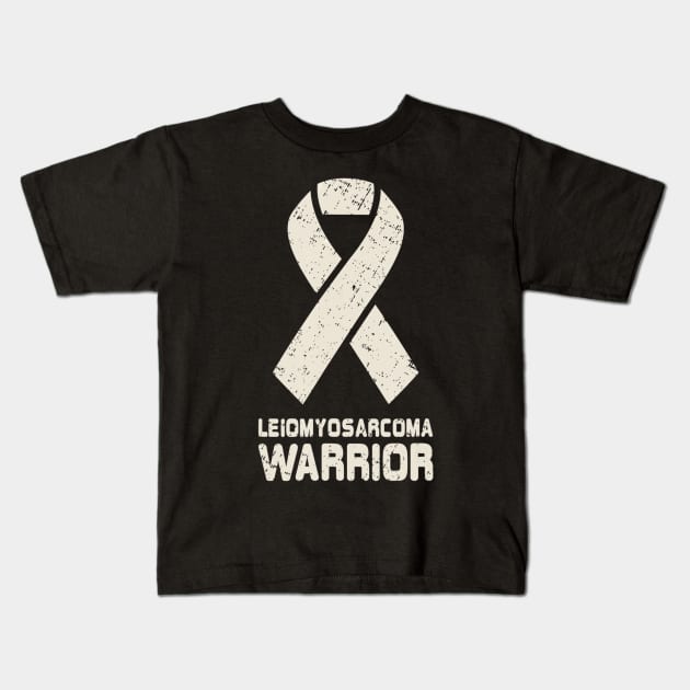 Leiomyosarcoma T Shirt LMS Sarcoma Cancer Awareness Gift Kids T-Shirt by LaurieAndrew